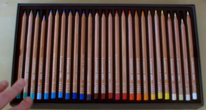 Caran d'Ache : Luminance 6901 : Color Pencil : Raw Umber 10%