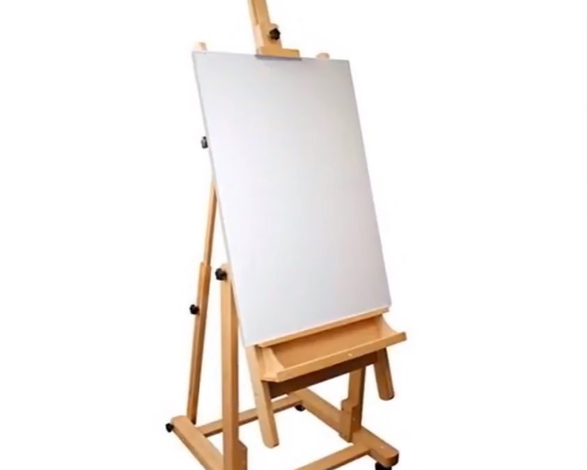 US Art Supply Easel Malibu Extra Large H-Frame Deluxe